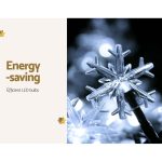 Jingle Jollys Christmas Lights 100 LED 10M String Light Snow Decorations - Image 4