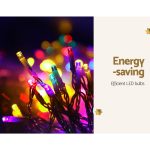 Jingle Jollys 3M Solar Christmas Lights String Light 200 LED - Image 4
