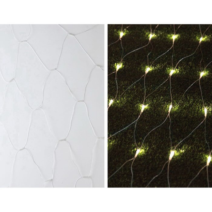 Jingle Jollys ChristmasLights 4mx6m Net String Light 1000 LED Warm - Image 3