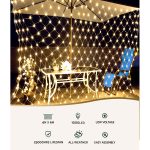 Jingle Jollys ChristmasLights 4mx6m Net String Light 1000 LED Warm - Image 4