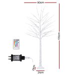 Jingle Jollys Christmas Tree 1.7m Twigs 120 RGB LED Lights Xmas Trees Decoration - Image 2